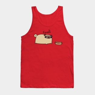 Food! Pug Tank Top